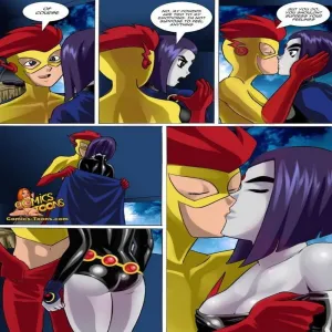 Raven X Kid Flash - page 6