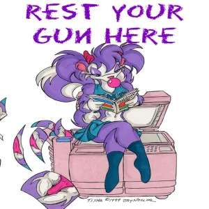 Rest Your Gun Here - page 1