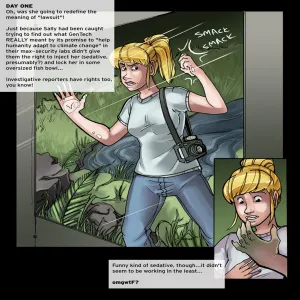 Return Of the Gator Girl - page 2