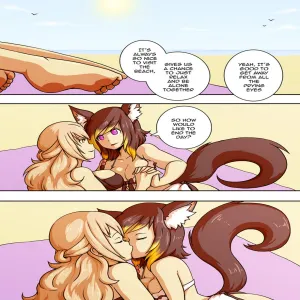 Sam And Serenity At The Beach - page 2