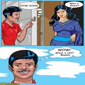 Savita Bhabhi 1 - Bra Salesman - page 2