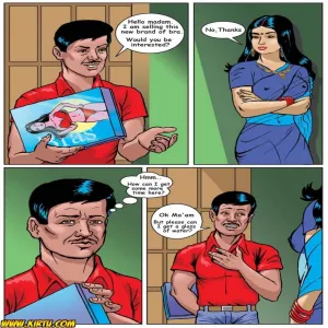 Savita Bhabhi 1 - Bra Salesman - page 3