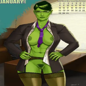 She-Hulk 2017 Calendar - page 2