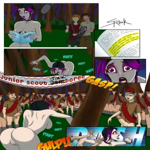 Sigma VS Omega - Junior Scouts Jizz-boree - page 3