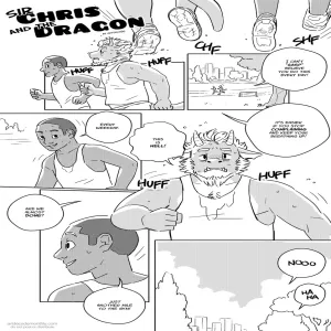 Sir Chris And The Dragon - page 2