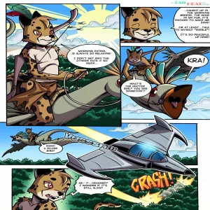 Space Man vs Savage Boy - page 2