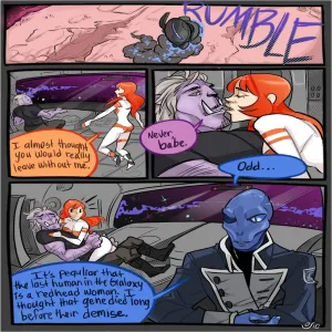 Spacy Lucy 1 - Lonely Human Female Fucks The Galaxy - page 3
