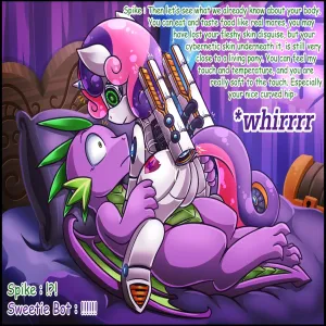 Spike X Sweetie Bot - page 6