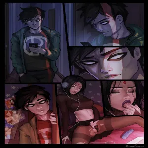Spying On Raven 1 - page 1