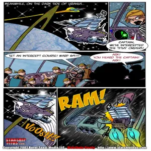 Starship Titus 1 - Here Cums Captain Blarney - page 4