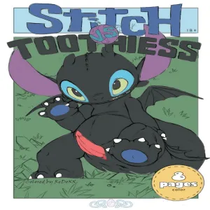 Stitch vs Toothless - page 1
