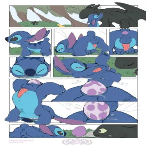 Stitch vs Toothless - page 10