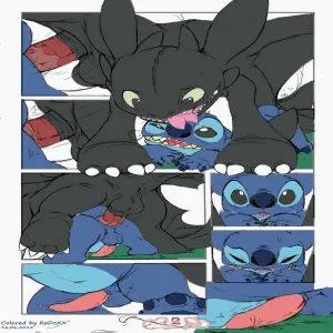 Stitch vs Toothless - page 3