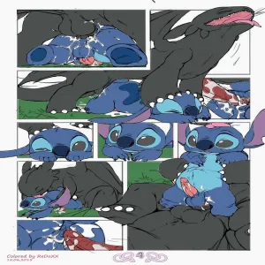Stitch vs Toothless - page 5