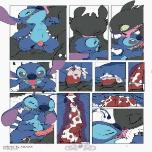 Stitch vs Toothless - page 6