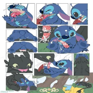 Stitch vs Toothless - page 9