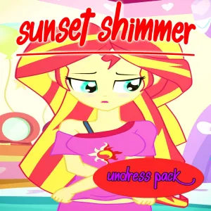 Sunset Shimmer Undress Pack - page 1