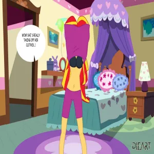 Sunset Shimmer Undress Pack - page 4
