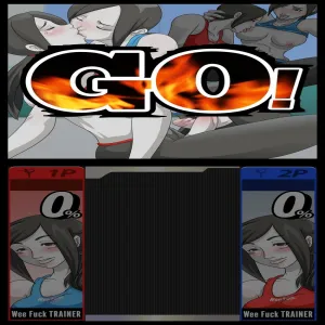 Super Sexual Battle Mirror Match 1 - Player 1 VS Player 2 - page 1