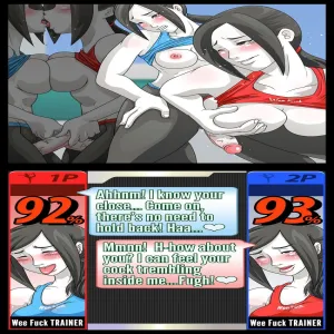 Super Sexual Battle Mirror Match 1 - Player 1 VS Player 2 - page 17