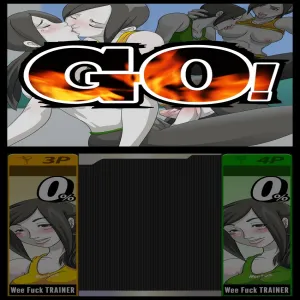 Super Sexual Battle Mirror Match 2 - Player 3 VS Player 4 - page 1