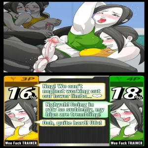 Super Sexual Battle Mirror Match 2 - Player 3 VS Player 4 - page 4