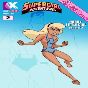 Supergirl Adventures 2 - Horny Little Girl - page 1