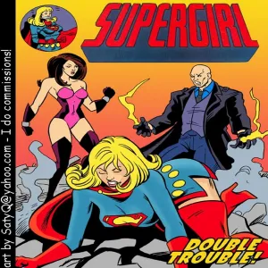 Supergirl Double Trouble - page 1