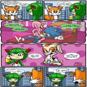 Tails And Cosmo's First Time - page 3