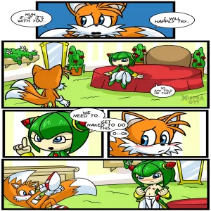 Tails And Cosmo's First Time - page 4