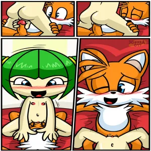 Tails And Cosmo's First Time - page 9