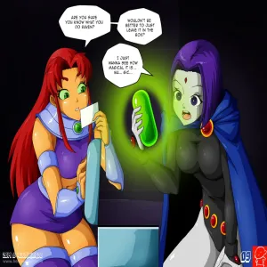Teen Titans 1 - The Magic Crystal - page 10