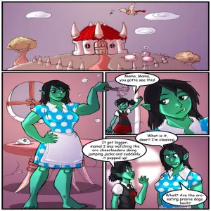 The Adventures Of Orky And Horderiate - page 2