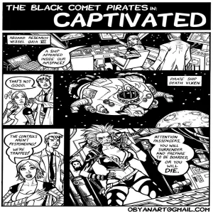 The Black Comet Pirates - Captivated - page 2