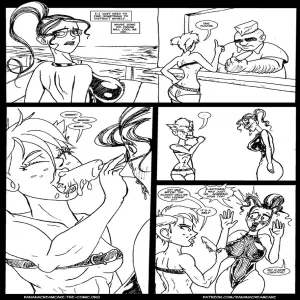 Banana Cream Cake 3 - Beach Babe Family - page 8