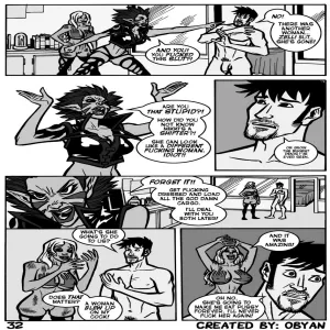 The Black Comet Pirates - Up In Smoke - page 33