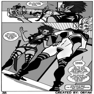 The Black Comet Pirates - Up In Smoke - page 39