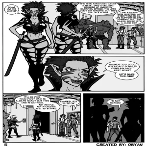 The Black Comet Pirates - Up In Smoke - page 6