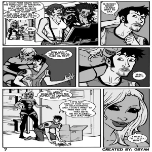 The Black Comet Pirates - Up In Smoke - page 8