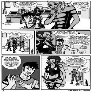 The Black Comet Pirates - Up In Smoke - page 9