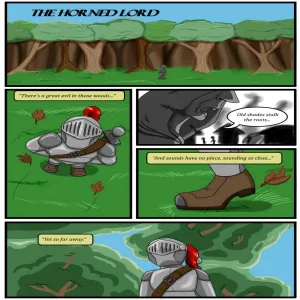The Horned Lord - page 1