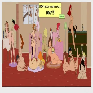 The Maximum Orgy Of MILF's - page 23