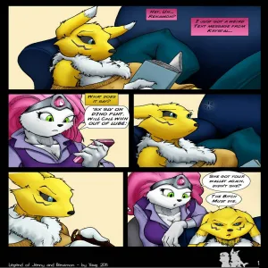 The Legend Of Jenny And Renamon 1 - page 2