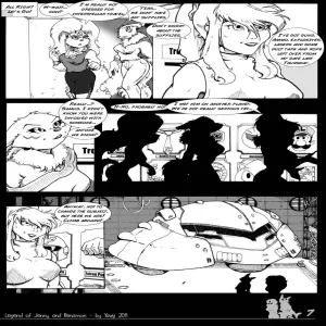 The Legend Of Jenny And Renamon 1 - page 8