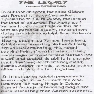 The Legacy Of Celune's Werewolves 3 - page 17