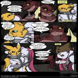 The Legend Of Jenny And Renamon 4 - page 14