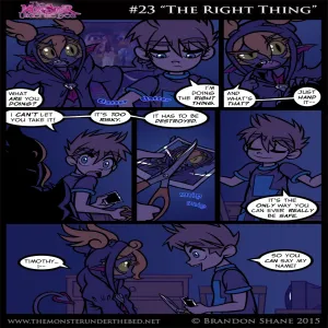 The Monster Under The Bed 1 - A Thief In The Night - page 24