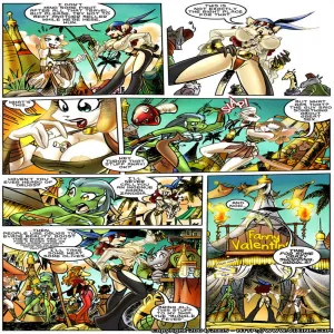The Quest For Fun 3 - Gone With The Sand - page 7