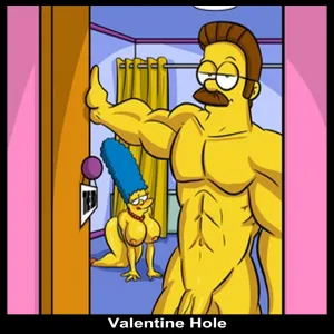 The Simpsons - Valentine Hole - page 1