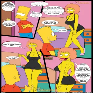 The Simpsons 4 Old Habits - An Unexpected Visit - page 11